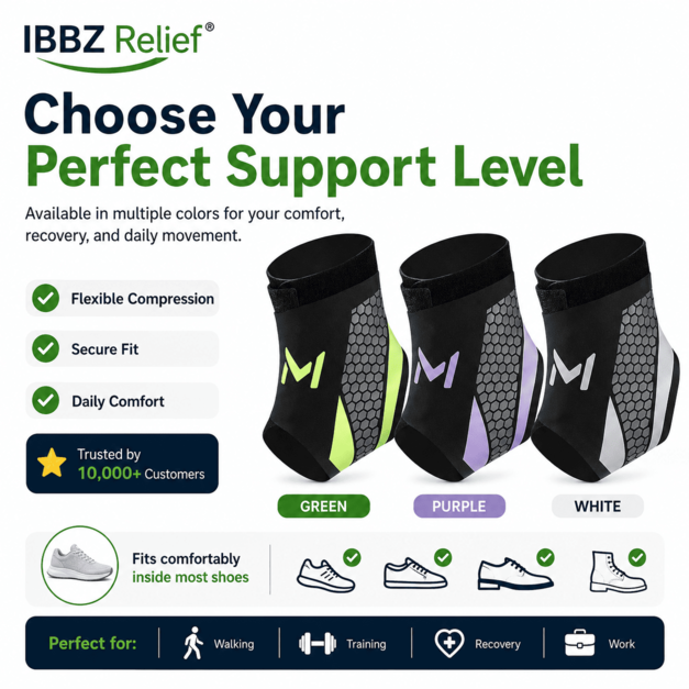 IBBZ Relief® Compression Ankle Support Brace