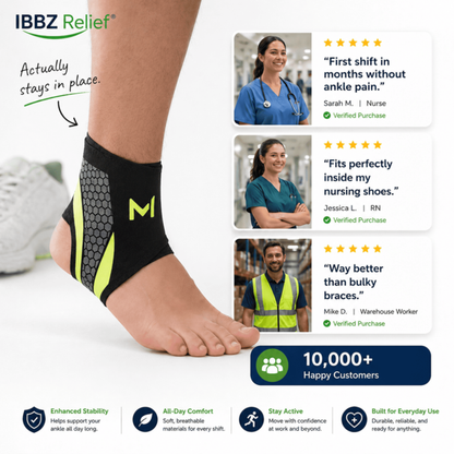 IBBZ Relief® Compression Ankle Support Brace
