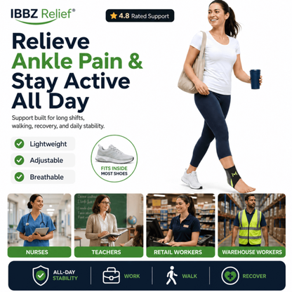 IBBZ Relief® Compression Ankle Support Brace