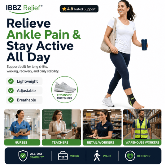 IBBZ Relief® Compression Ankle Support Brace